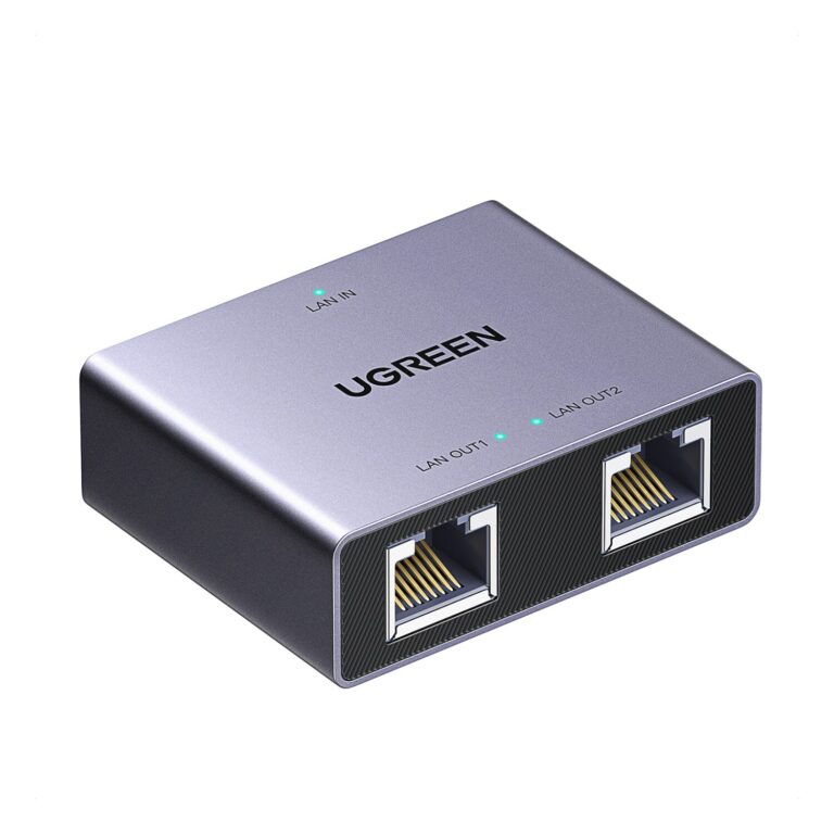 UGREEN 1-to-2 Gigabit Ethernet Splitter 1000Mbps
