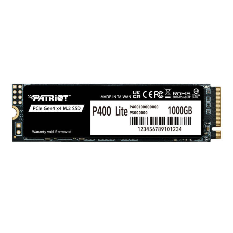 Patriot P400 Lite 1TB PCIe Gen4 NVMe SSD