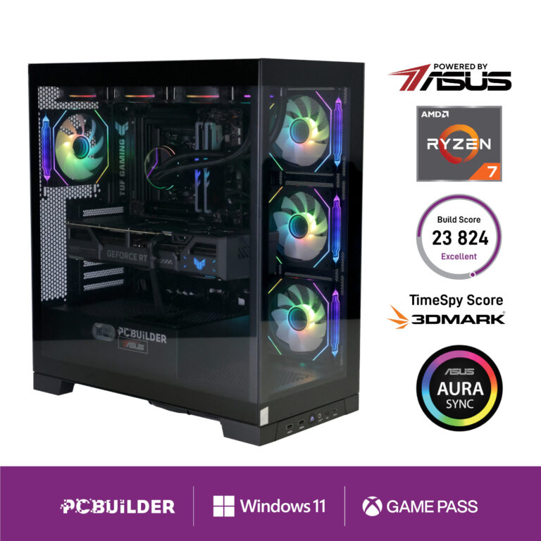 PCBuilder Ryzen 7 7800X3D ARCHON Gaming PC