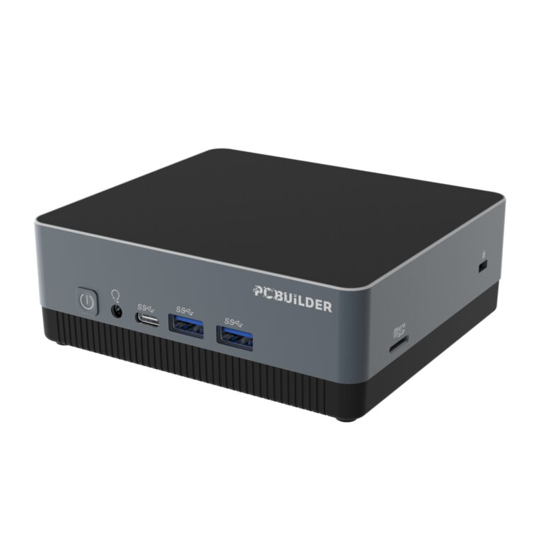 PCBuilder CUBE-N100 Mini PC 4GB 128GB Windows 11 Home