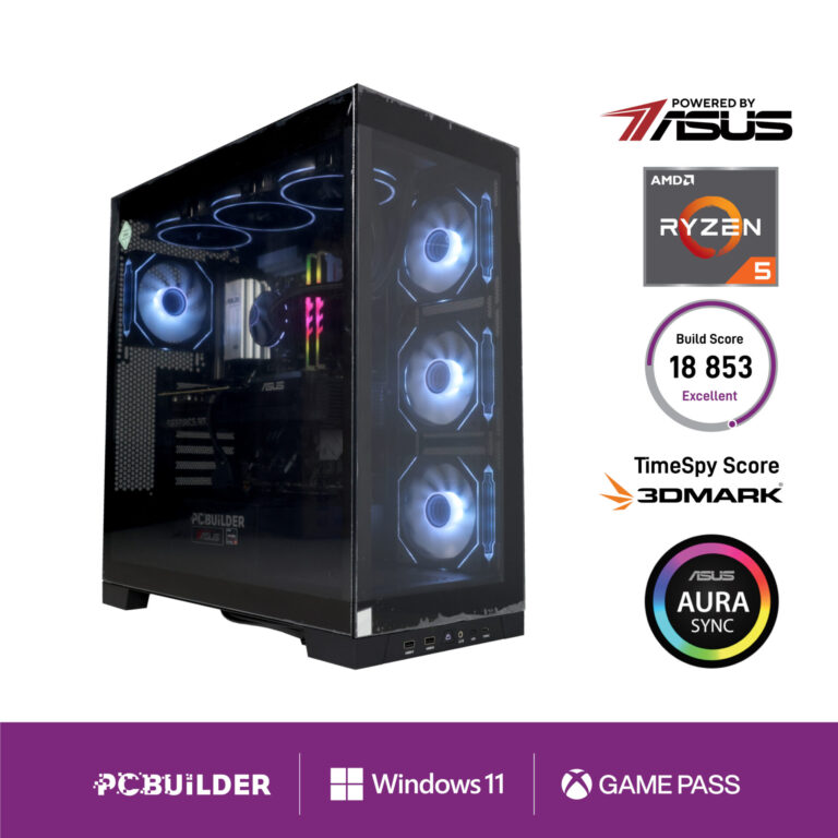 PCBuilder Ryzen 5 7600 MAVERICK Gaming PC
