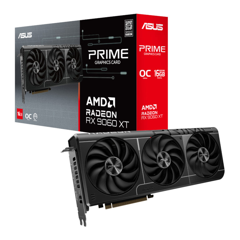 ASUS Prime Radeon RX 9060 XT OC 16GB Graphics Card