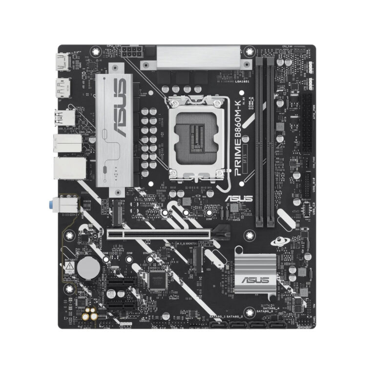 Asus Prime B860M-K Intel LGA 1851 DDR5 Micro-ATX Motherboard