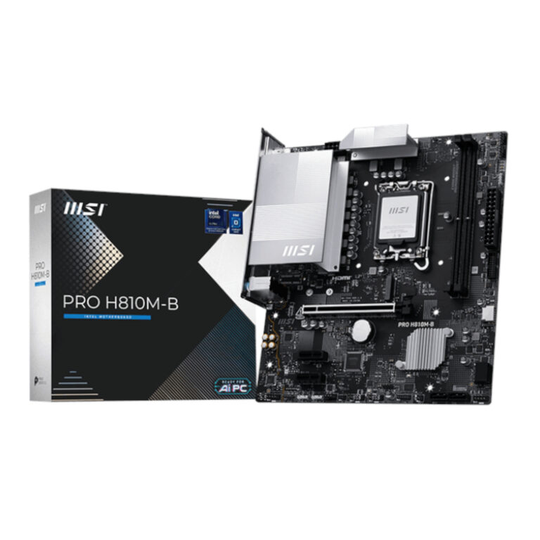 MSI PRO H810M-B LGA1851 DDR5 Micro-ATX Motherboard