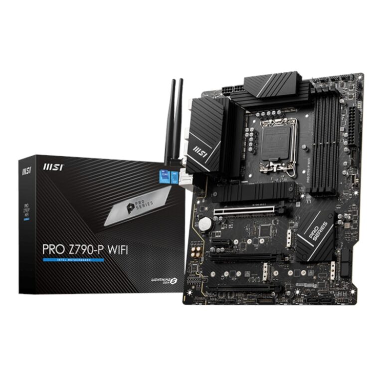 MSI PRO Z790-P WIFI Motherboard, Intel Z790, DDR5, ATX