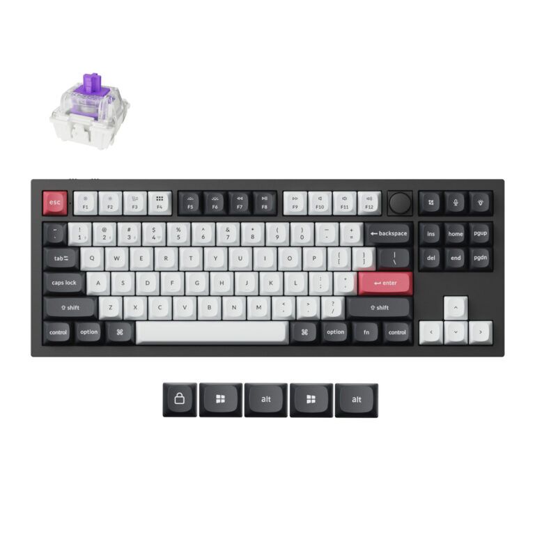 Keychron Q3 HE QMK 80% Wireless Mechanical Keyboard