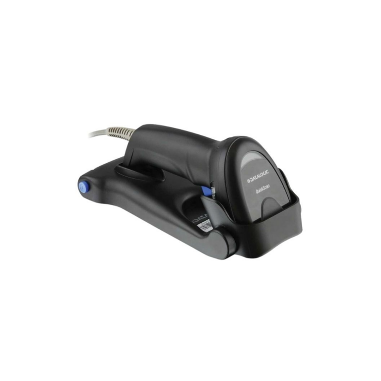 Datalogic QuickScan Lite QD2220 USB Barcode Scanner Kit with Stand