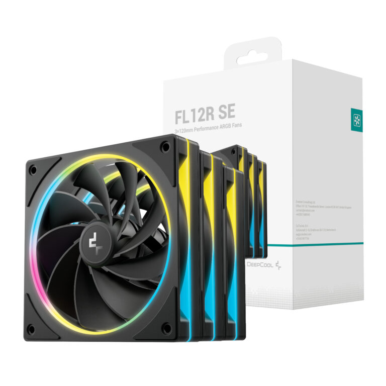 DeepCool FL12R SE 3-in-1 ARGB 120mm PWM Fan Pack