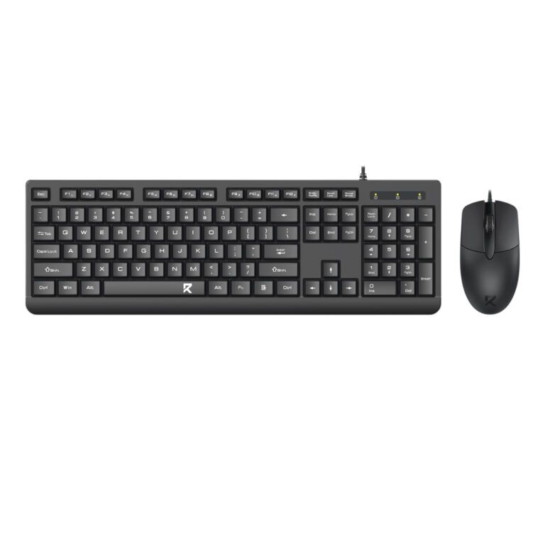 Redragon Wired Keyboard and Mouse Combo - Black