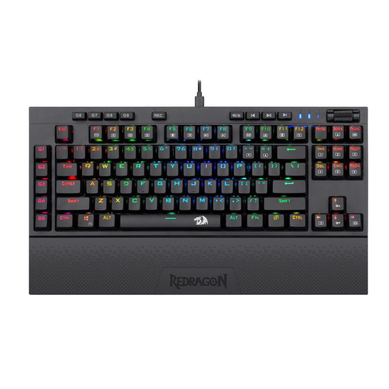 Redragon K588 RGB Pro BROADSWORD TKL Mechanical Keyboard