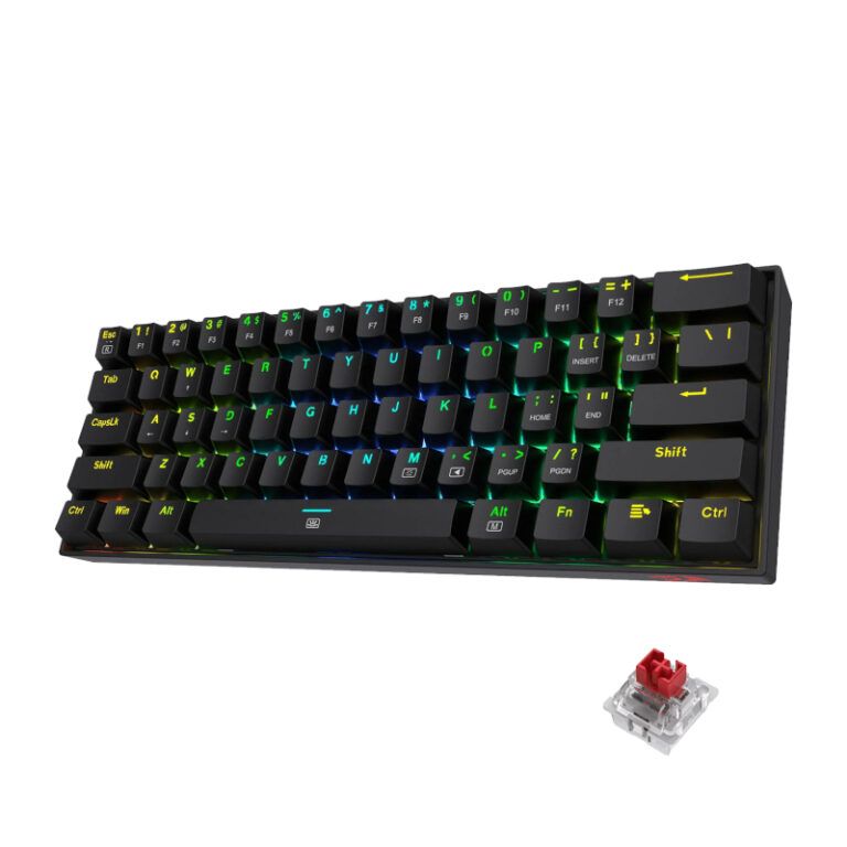 Redragon Dragonborn Wired Mechanical Keyboard RGB 67-Key Black