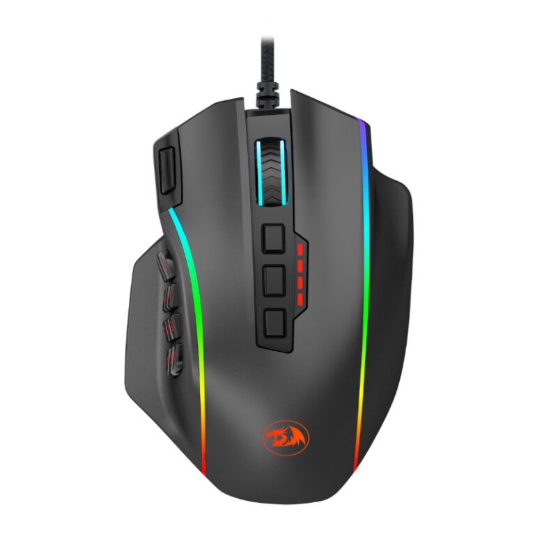 Redragon Perdition 4 12400DPI RGB MMO Gaming Mouse