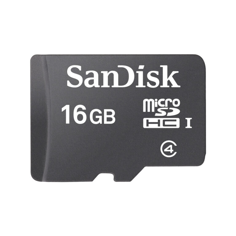SanDisk 16GB Class 4 microSDHC Card