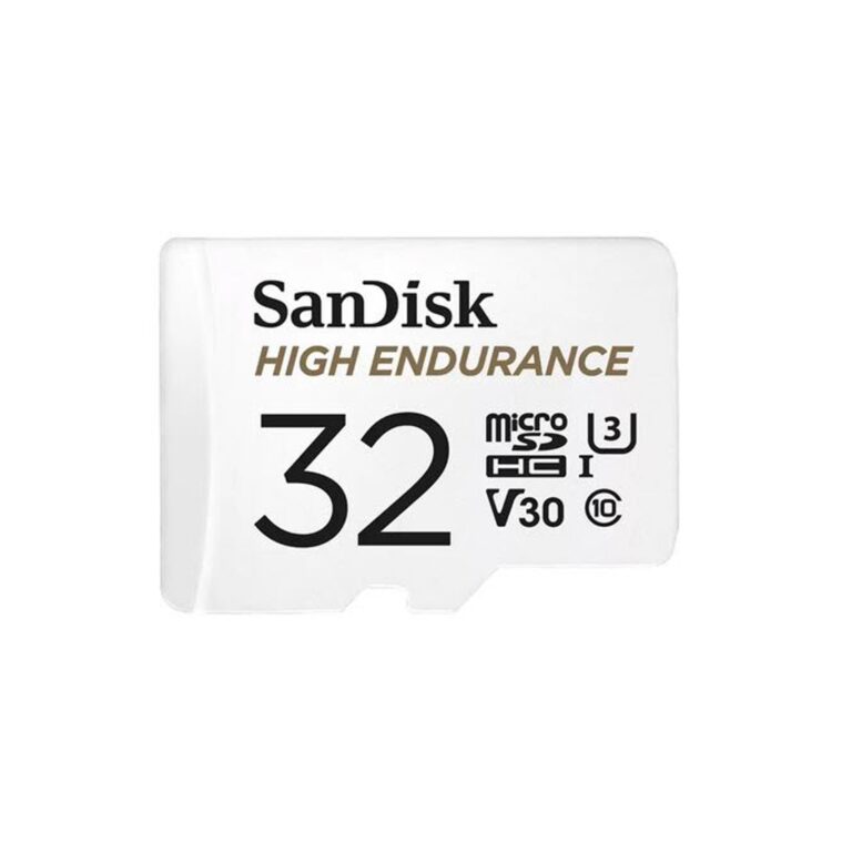 SanDisk High Endurance 32GB Class 3 microSDXC Card with Adapter
