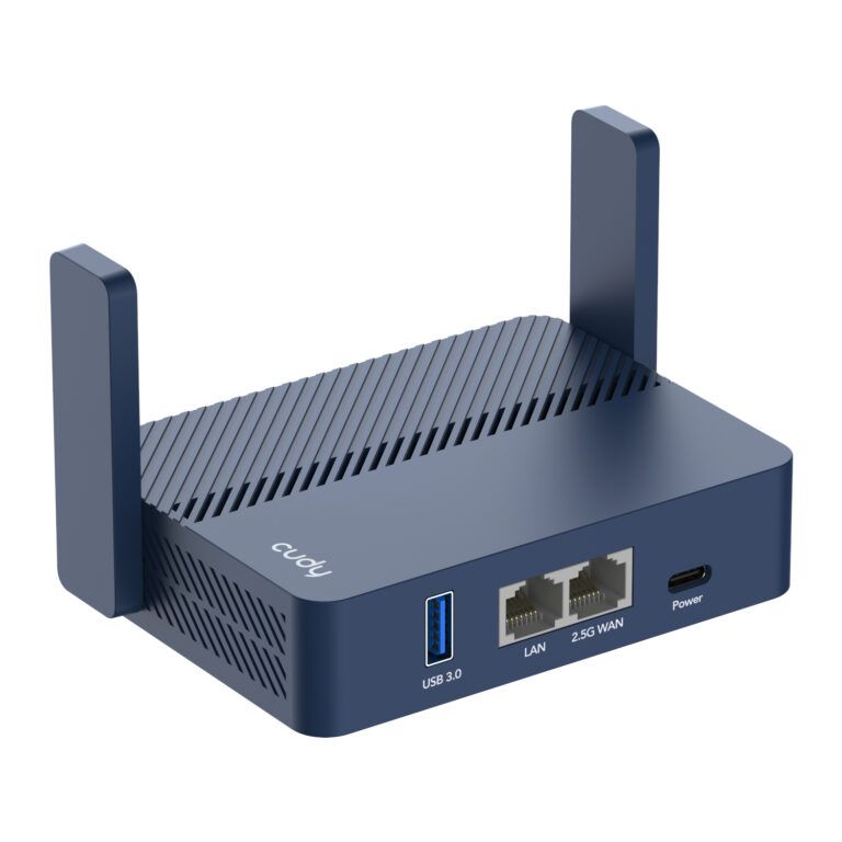 Cudy AX3000 2.5G Wi‑Fi 6 Mini VPN Travel Router