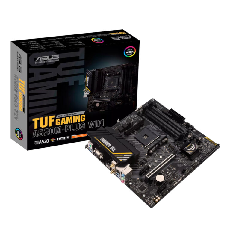 ASUS TUF Gaming A520-Plus WIFI AM4 mATX Motherboard