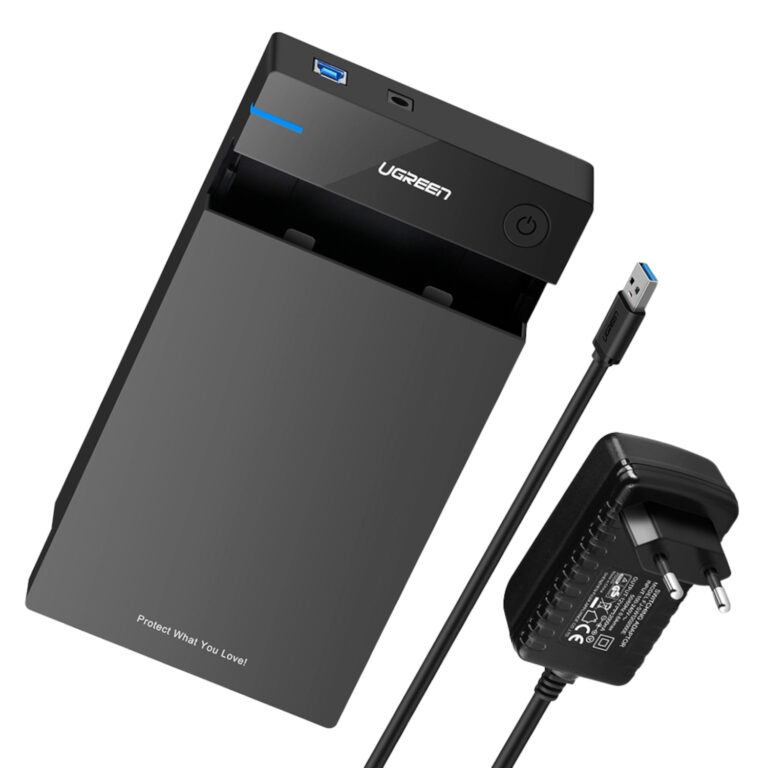 UGREEN 3.5" SATA USB 3.0 Enclosure 5Gbps - Black