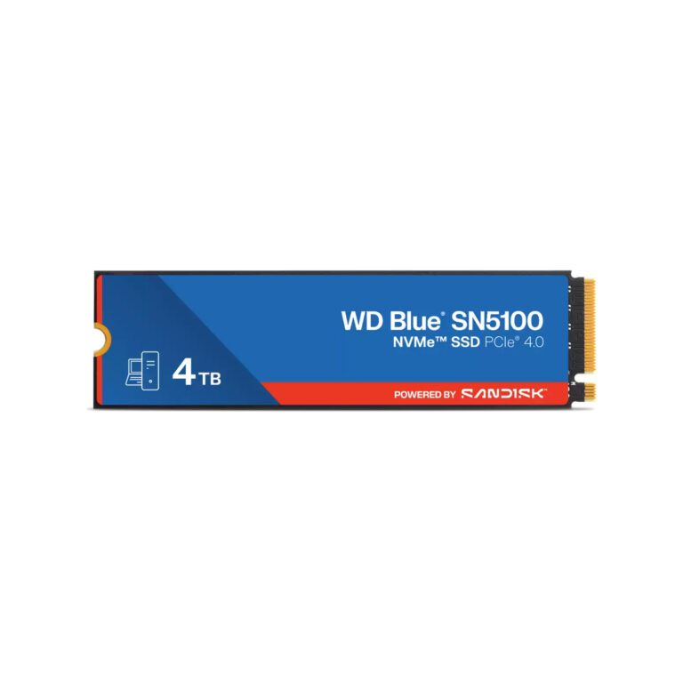 WD Blue SN5100 4TB NVMe SSD M.2 PCIe 4.0