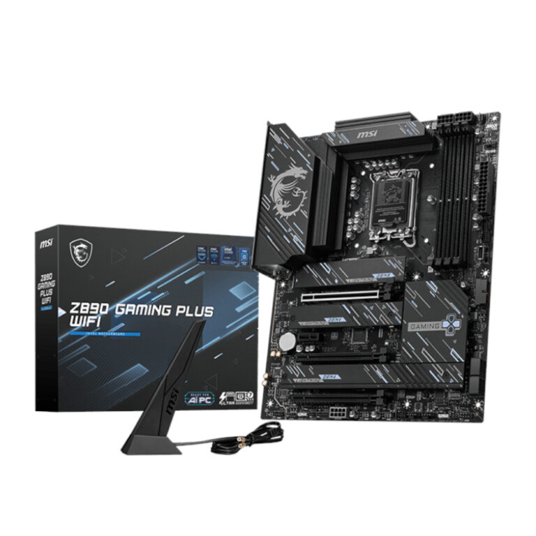 MSI Z890 GAMING PLUS WIFI DDR5 LGA1851 ATX Motherboard