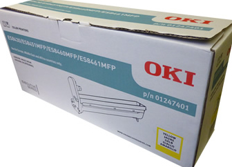 OKI Yellow Toner 20,000 Pages - 01247401