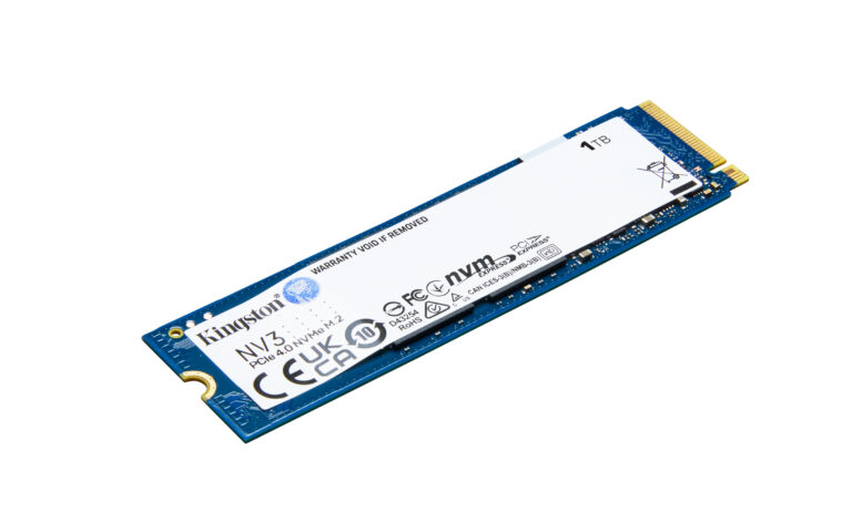 Kingston 1000G NV3 M.2 PCIe 4.0 NVMe SSD