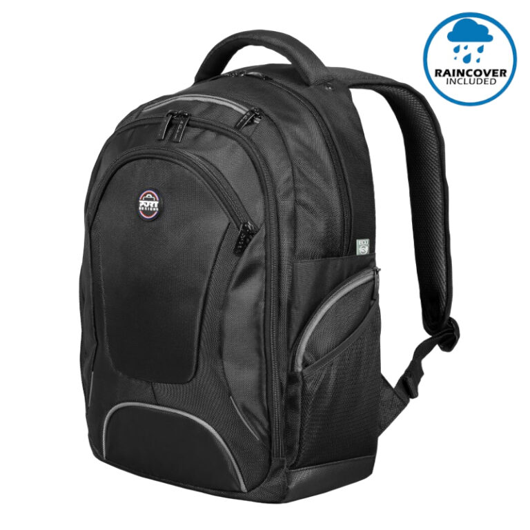 Port Courchevel Black 15.6" Backpack