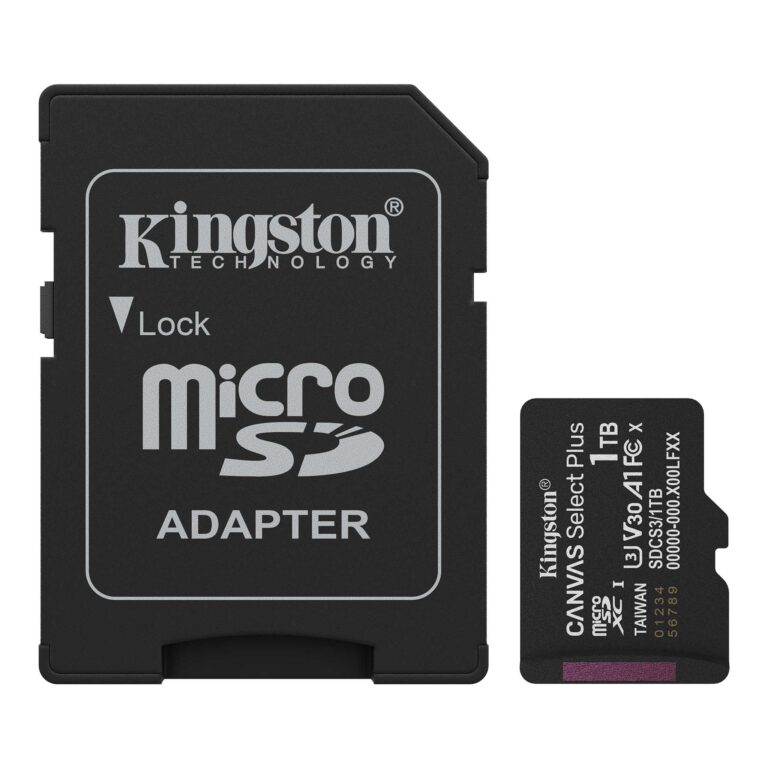 Kingston 1TB microSDXC Canvas Select Plus Gen3 Card