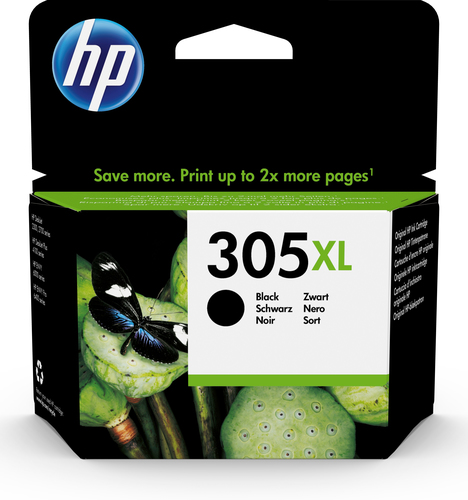 HP #305XL High Yield Black Original Ink Cartridge