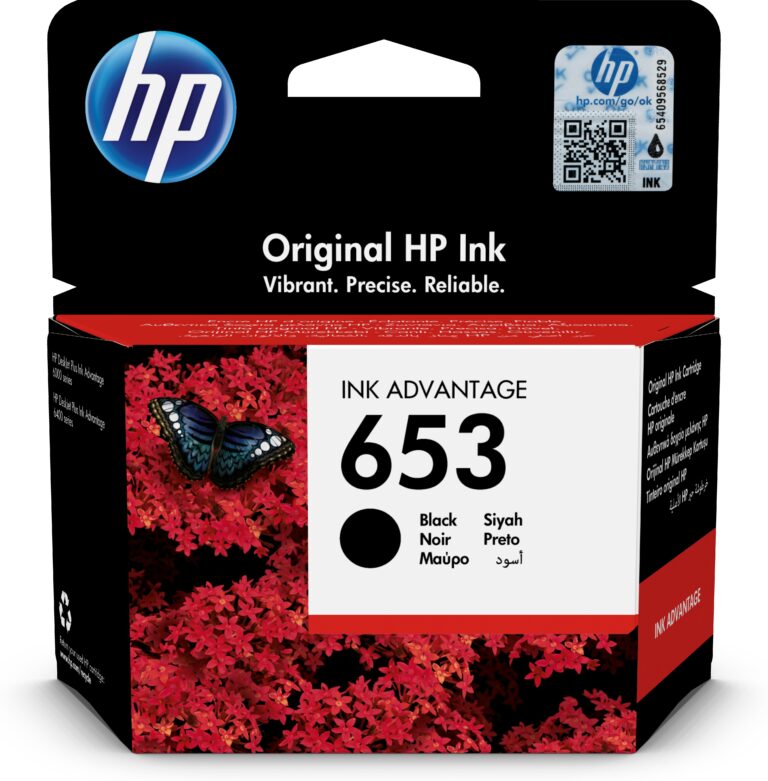 HP 653 Black Original Ink Cartridge