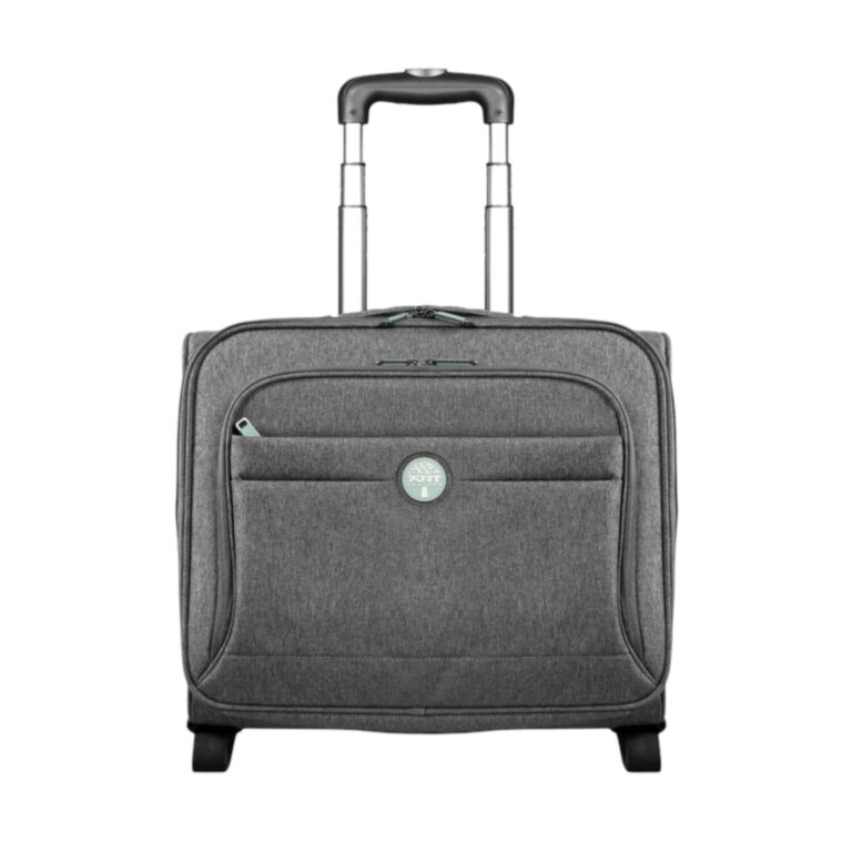 Port Yosemite Eco 15.6" Laptop Trolley Grey