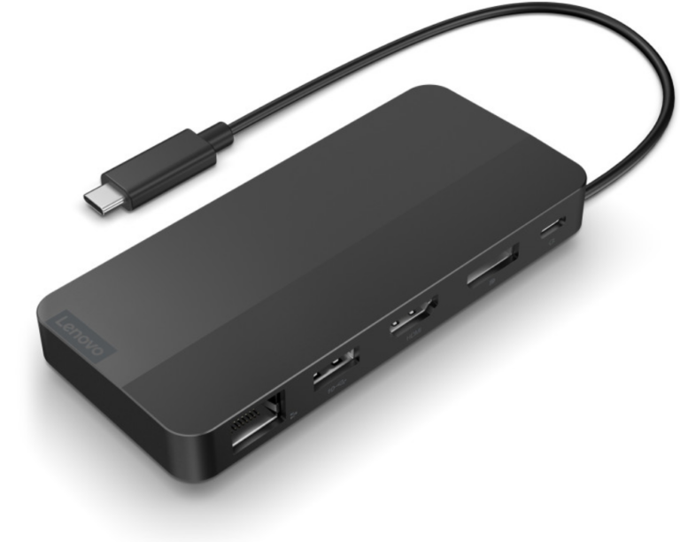 Lenovo USB-C Dual Display Travel Dock 40B9