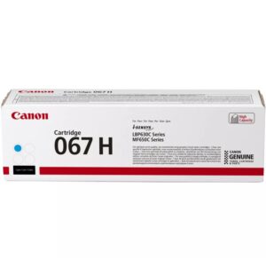 Canon CRG 067H Cyan Toner Cartridge 2350 Yield