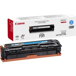 Canon CRG 731 Cyan Toner Cartridge 1,500 Pages