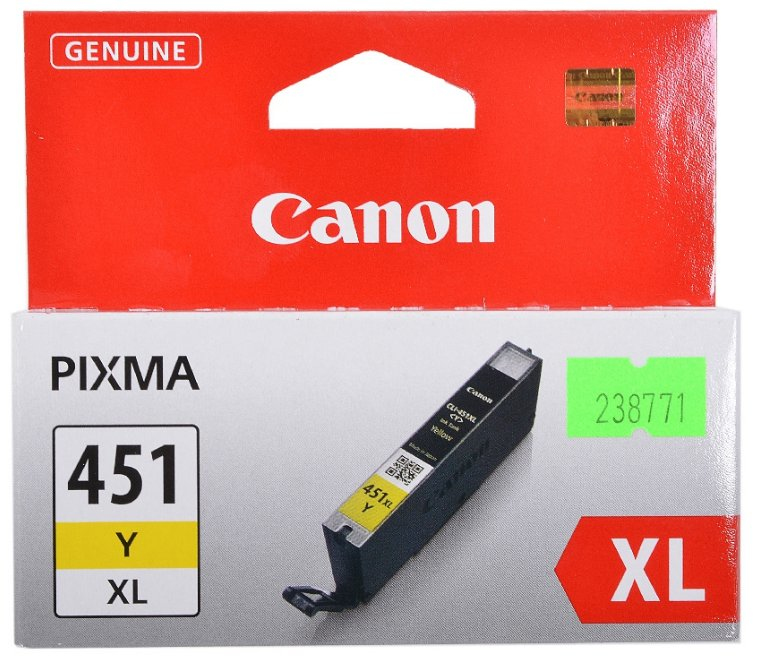 Canon CLI-451 XL Yellow Ink Cartridge