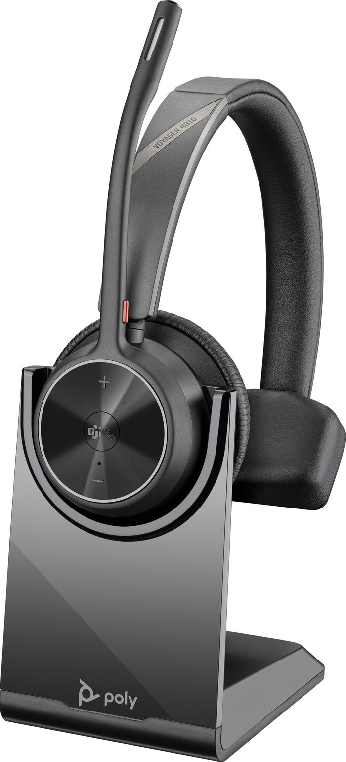 HP Poly Voyager 4310 M Bluetooth USB-C Headset with ChargeStand
