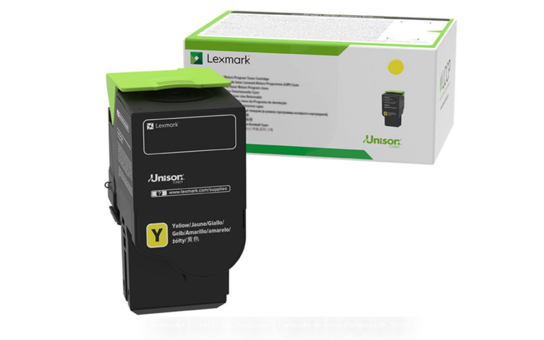 Lexmark Yellow Toner Cartridge 78C5XY0