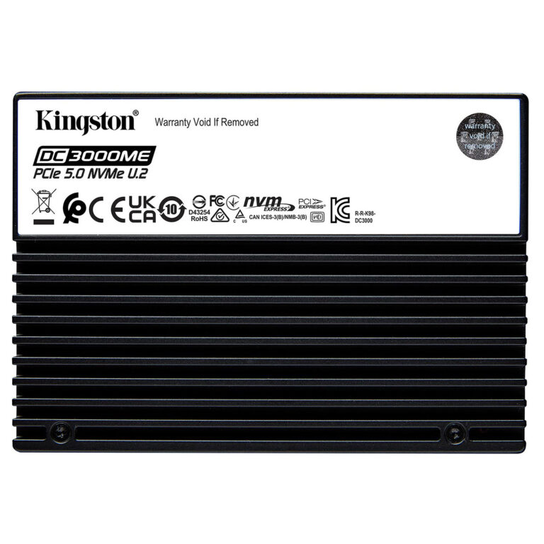 Kingston 7.68TB DC3000ME U.2 PCIe 5.0 NVMe SSD