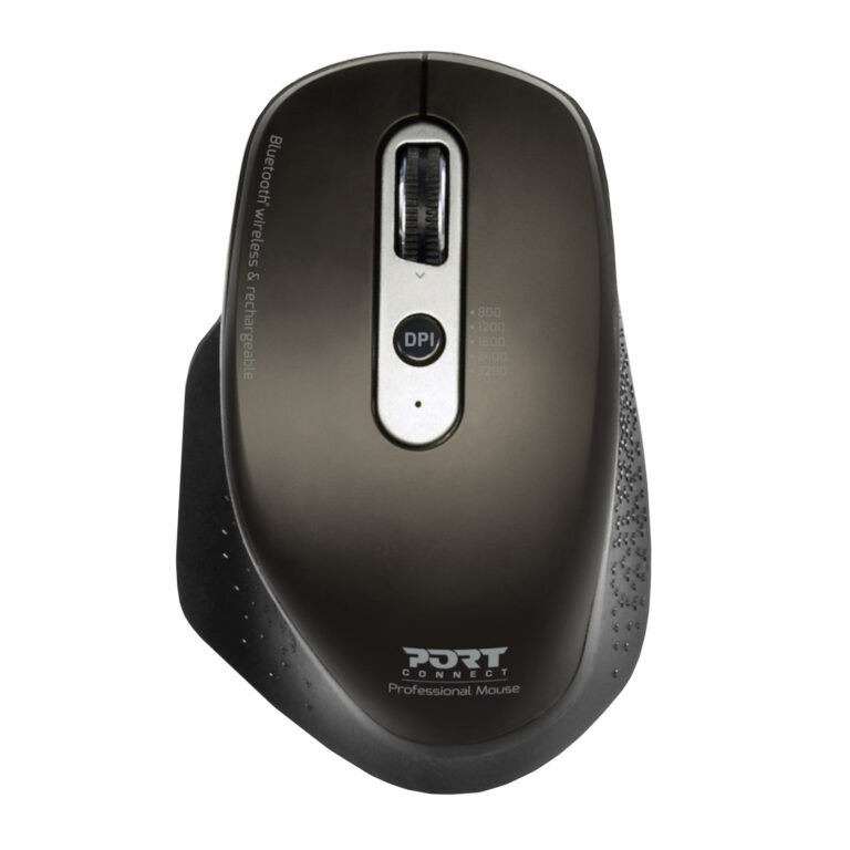 Port Executive Wireless Ergonomic Mouse Black