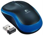 Logitech M185 Wireless Mouse - Blue