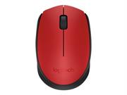 Logitech M171 Red Wireless Mouse