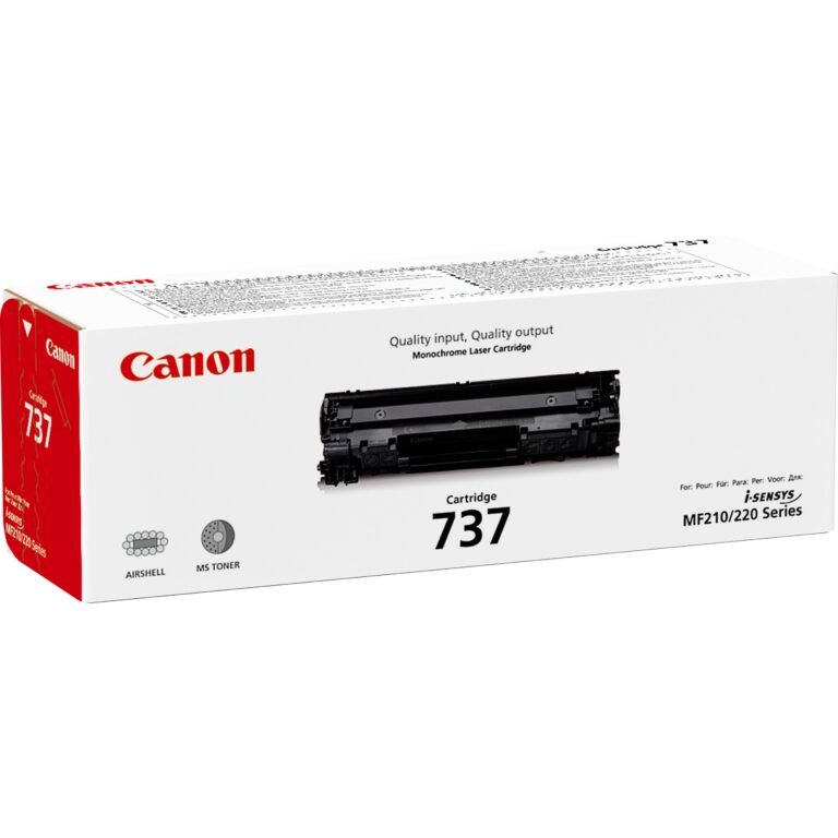 Canon CRG 737 Black Toner Cartridge