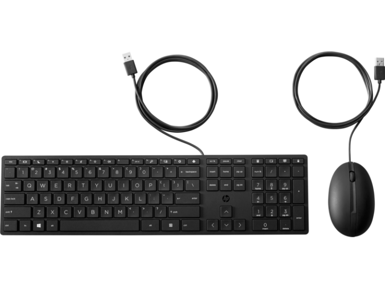 HP Wired 320MK Keyboard and Mouse Combo