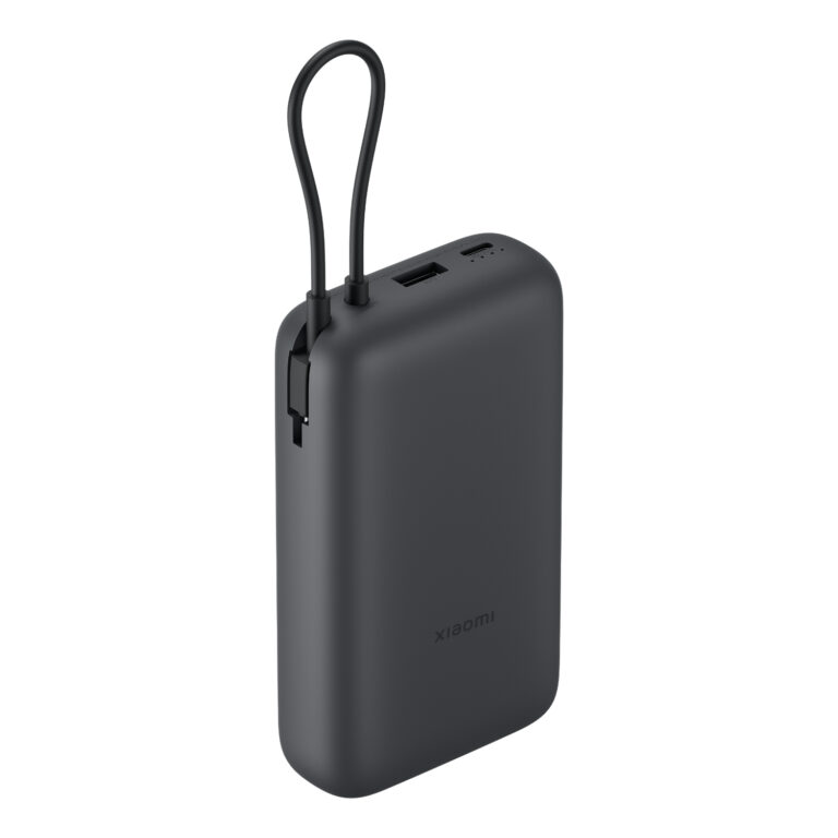 Xiaomi Power Bank 20000mAh Integrated Cable - Dark Grey