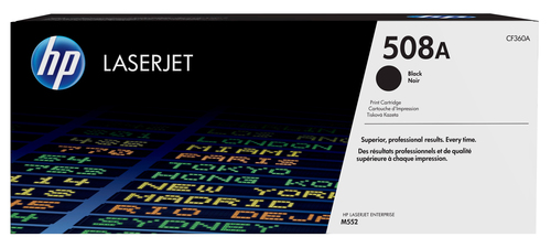 HP 508A Black Toner Cartridge CF360A