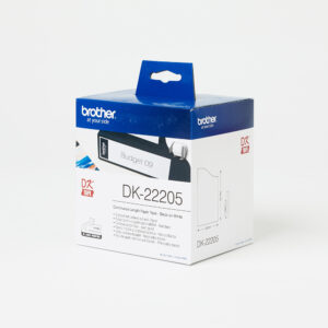 Brother DK-22205 White Thermal Paper Roll 62mm x 30.48m