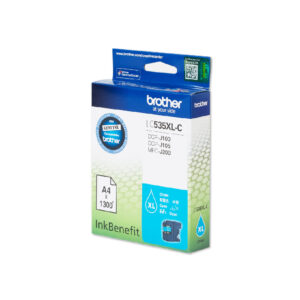 Brother LC535XLC High Yield Cyan Cartridge