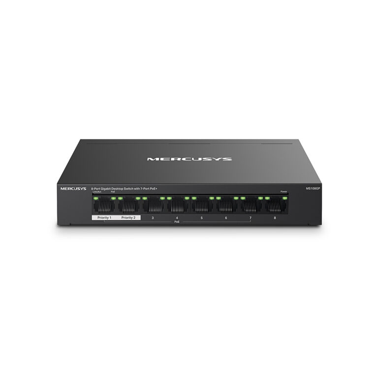 Mercusys 8 Port Gigabit Unmanaged PoE Switch