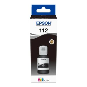 Epson 112 Black Ink Bottle 127ml for EcoTank