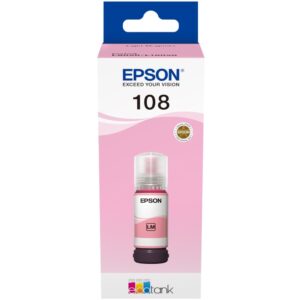Epson 108 Ink Bottle Light Magenta 70ml