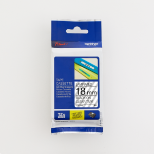 Brother TZe-141 18mm Black on Clear Laminated Tape
